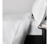 K by Kelly Hoppen 100% Cotton Striped Matelasse Duvet Cover WHITE KING SIZE