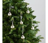 K by Kelly Hoppen Set of 6 5cm Mercury Glass Baubles