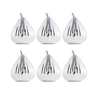 K by Kelly Hoppen Set of 6 Ceramic Mini Figs GOLD