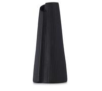 K by Kelly Hoppen Textured Aluminium Vase BLACK