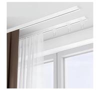 k Ceiling Set 2.5M Room Divider with Silent Rollers for Living Room Bedroom & ClosetSlish White Sliding Door Solut