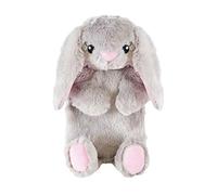K Collection Bunny 3D 750Ml Hot Water Bottle And Cover Grey (One Size)