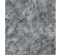 K Collection Debona Verona Marble Silver/Blue Heavyweight Vinyl Wallpaper 9120