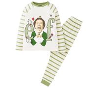 K Collection Ex Store Elf Unisex Kids Elf Family Christmas Pyjamas - Size 9-10 Years