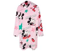 K Collection Ladies Ex Store Oversized Hoodies - Wearable Fleece Lounger - Loungewear Nightwear - Assorted Designs - Sizes S M L (Mickey Pink, Small)