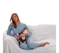 K Collection Monkey 3D 750ml Hot Water Bottle & Cover in Brown K Collection Brown