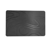 K Collection Premium Bath Mat Dark Grey (One Size)
