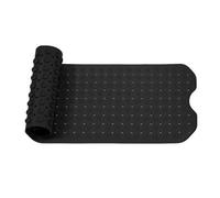 K Collection Premium Rubber Shower Mat Black (One Size)