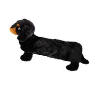 K Collection Sausage Dog Clay Heat Bag with Cover in Black K Collection Black