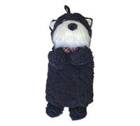 K Collection Scottish Terrier 3D 750Ml Hot Water Bottle And Cover Dark Grey (One Size)