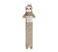 K Collection Sloth Extra Long 2L Hot Water Bottle And Cover Beige (One Size)