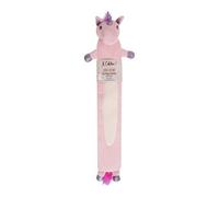 K Collection Unicorn Extra Long 2L Hot Water Bottle And Cover Pink (One Size)