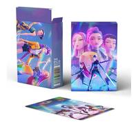 K- D H Cards Kpop Demon Hunters Merch Photocards Huntrix Huntr/X Rumi Mira Zoey Jinun Photocards Set Lomo Card for Fans (30pcs&A)