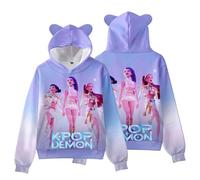 K_ D H Hoodie Anime Print Hooded Sweatshirt Hoodies Girls Vintage Y2k Oversized Fashion Boys Long Sleeve Hooded Sweatshirt
