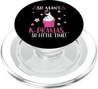 K Drama So Many K-Dramas So Little Time Korean Drama PopSockets PopGrip for MagSafe