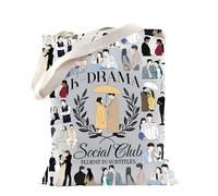 K-drama Social Club Tote Bag for Drama Lovers Korean Gift Korean Drama Addict Gift (K drama)