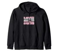 K-dramas Taught Me More About Life Than School Ever Did Cool Zip Hoodie