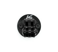 K-EDGE Combo Mount Go-Pro Style Interface Adapter For: Garmin, Wahoo, Sigma Compatible,Black