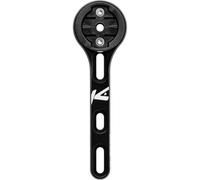 K-Edge Garmin Top Tube Mount, Black Anodised Bike Computer Mount for Garmin