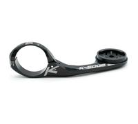 K-edge Max Xl Garmin Handlebar Cycling Computer Mount 35 Mm Silver One Size Black Anodize