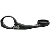 K-Edge MAX XXL Bicycle Computer Mount, for Garmin GPS Devices, Black | Max XXL Mount For Garmin Edge 1050 With 31.8mm Clamp, CNC Aluminum Build