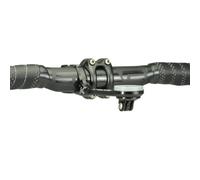 K-edge Wahoo Max Xl Combo Handlebar Cycling Computer Mount Black 31.8 mm 31.8 mm Black Anodize