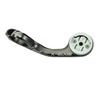 K-Edge Wahoo Max XL Mount, 31.8mm, Black Anodised Bike Computer Mount for Wahoo