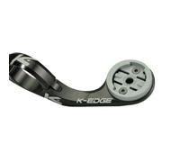K-edge Max Xl Wahoo Handlebar Cycling Computer Mount 35 Mm Silver One Size Black Anodize