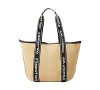 K/Essential Raffia Bag- female- Karl Lagerfeld- Shopping Bags- Beige- ONE SIZE- Bags ONE SIZE