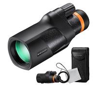 K&F CONCEPT 12X50 High Power Monocular，Waterproof HD Pocket Monoculars Scope for Adults with BAK4 Prism & FMC Lens- IP66 Waterproof- for Bird Watching Hiking Hunting Camping Travelling, Black