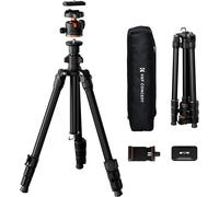K&F CONCEPT 178cm/70" Compact Camera Tripod, Lightweight Travel Tripod 1270 Gram