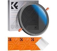 K&F Concept 2 in 1 77mm Variable ND2-32&CPL Filter, NO X Cross, HD Optical Glass Waterproof Adjustable Neutral Density Polarizing ND