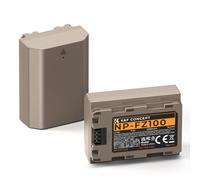 K&F CONCEPT 2 Pack NP-FZ100 Battery 2280mAh USB C A7iii Batteries Compatible with Sony A7iv, A6700, A7C, A7Cii, A9 A7IV A7RIII A7RIV A6600 ZV-E1 FX3 FX30 Cameras