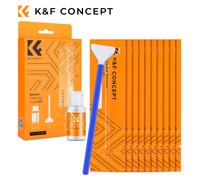 K&F CONCEPT 24mm Full Frame Sensor Cleaning Swab10 + 20ml Sensor Cleaner UK
