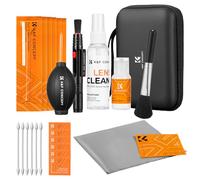 K&F CONCEPT 25 in 1 Camera Cleaning Kit with Air Blower, Lens Pen, Cleaning Cloth, Screen Cleaner, Full Frame Sensor Cleaning Swabs, Cleaning Brush for DSLR Camera Lens Cell Phones Glasses