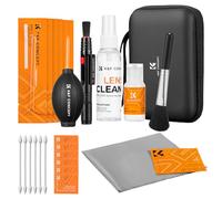 K&F CONCEPT 25 in 1 Camera Cleaning Kit with Lens Pen, Blowing Bottle, Cleaning Cloth, Cleaning Liquid, APS-C Sensor Cleaning Swabs, Cleaning Brush for DSLR Camera Lens Cell Phones Glasses