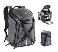 K&F Concept 25L Alpha Camera Backpack+Top Extension 1.5L, 3 Side Open, Detachable Buckle for Shoulder Bag/Backpack Switching, Holds 2 Camera, 4 Lenses, 15.6’’ Laptop for Professional Photographer