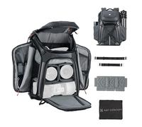 K&F Concept 25L Alpha Camera Backpack+Top Extension 1.5L, 3 Side Open, Detachable Buckle for Shoulder Bag/Backpack Switching, Holds 2 Camera, 4 Lenses, 15.6’’ Laptop for Professional Photographer