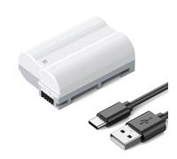 K&F CONCEPT 2600mAh EN-EL15C Battery Compatible with Nikon Z8 Zf Z6iii Z7II Z7 Z 6II Z6 Z5 ZR D850 D810 D810A D780 D750 D7500 D7200, USB C Fast Charging Battery