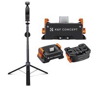 K&F CONCEPT 3-in-1 Selfie Stick Tripod + Charging Adapter Base Compatible with DJI Osmo Pocket 3