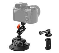 K&F CONCEPT 4.5" Camera Suction Mount with Magic Arm for Car Window Glass