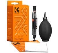 K&F CONCEPT 4-in-1 Camera Cleaning Kit with Lens Brush Pen, Rocket Air Blower, Microfiber Cloth, Lens Cleaner Kit Compatible with Canon Nikon Pentax Sony DSLR Cameras Cleaning Tool Accessories