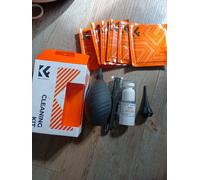 K&F CONCEPT 4-in-1 Camera Lens Cleaning Kit with Brush Blower 6x Cleaning Cloth
