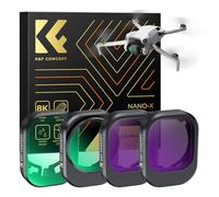 K&F Concept 4-Pack -CPL UV ND8 ND16 Filters Compatible with DJI Mini 4 Pro, Filter Kit Multi-coated UV Neutral Density Polarizer Drone Accessories