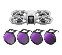 K&F Concept 4-Pack ND Filters for DJI NEO- ND8 ND16 ND32 ND64, Multi-Layer Coated Neutral Density HD Optical Glass with Alloy Frame