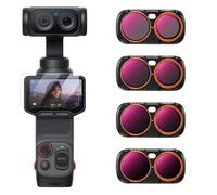 K&F CONCEPT 4-Pack ND/PL Filter Kit Compatible with Insta360 Luna Ultra