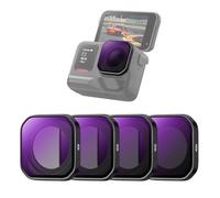 K&F Concept 4-Pack ND8, ND16, ND32, ND64 Filters Compatible with Insta360 Ace Pro 2, Enhanced ND Filters Optical Glass with 28 layer Coating