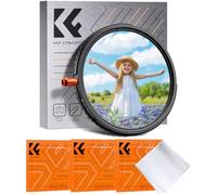 K&F Concept 49mm 3in1 ND & CPL & Black Diffusion 1/4 Filter, Variable ND2-32 Polarising Mist Soft Filter, Japan Optics, Multi Coated, with Cleaning Cloth (Nano-K Series)