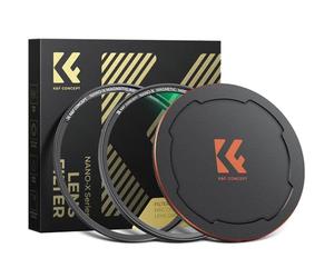 K&F CONCEPT 49mm Magnetic CPL Filter Kit +Adapter Ring+ Alloy Lens Cap, Circular Polarizing Quick Switch Converters Systerm Optical Glass for DSLR Cameras (Nano-X Series)