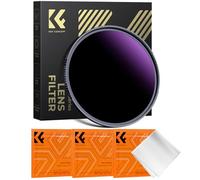 K&F CONCEPT 49mm ND1000000 Solar Lens Filter, 20 Stop Fixed ND Optical Glass Grey Neutral Density Filter for Camera Lens for Eclipse Celestial Observations Photography (Nano-X Series)